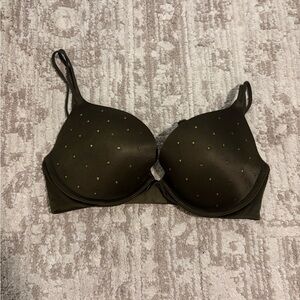 Victoria's Secret Green Light Push-Up T-Shirt Bra w/Rhinestone